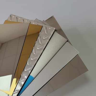 Jakość  BA HL 304 Stainless Steel Plate 1000mm-6000mm Length ±0.02mm Tolerance fabryka